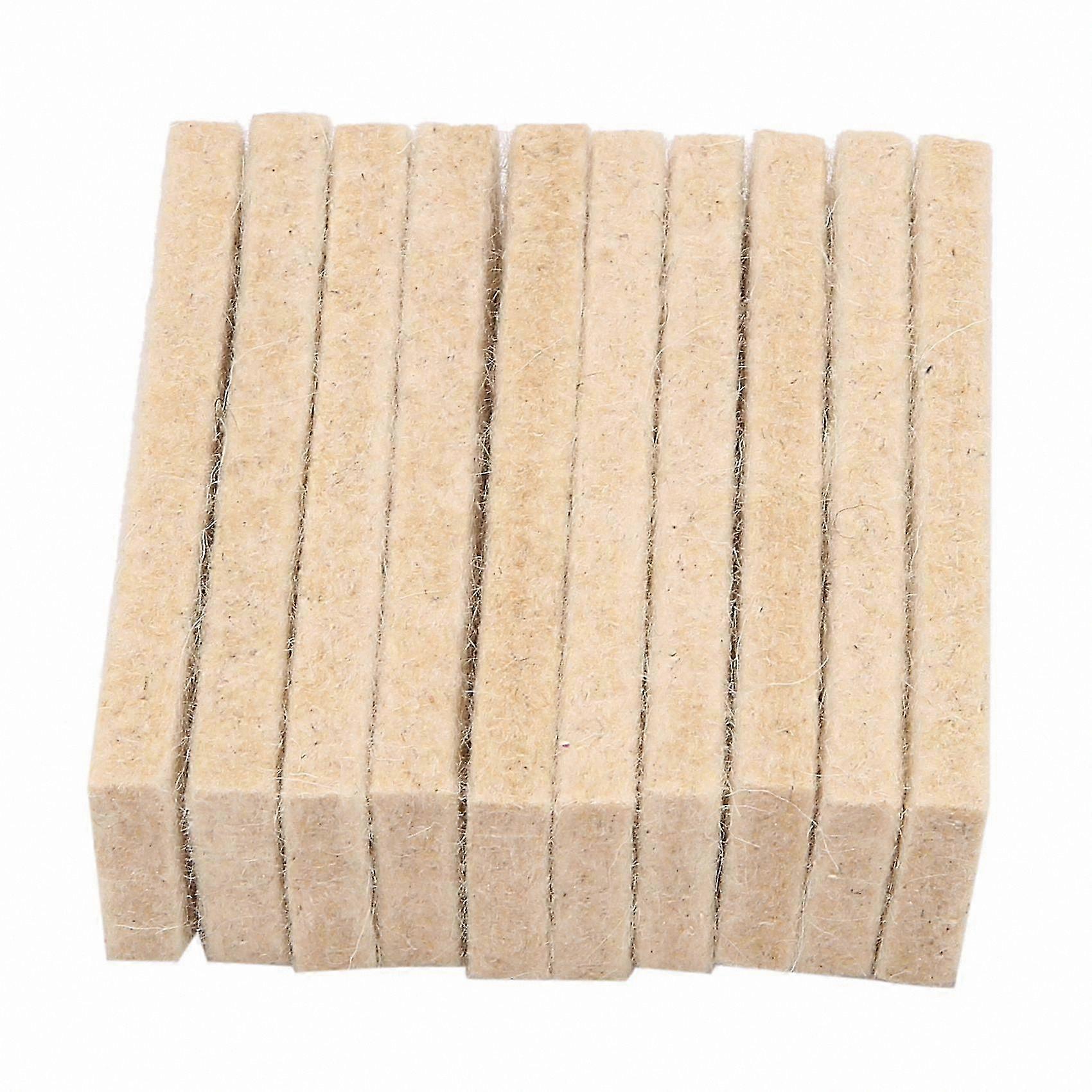 Wool Felt Brake Pads for Exercise Bikes, Replacement Resistance Drag Pad for Spinning Cycles