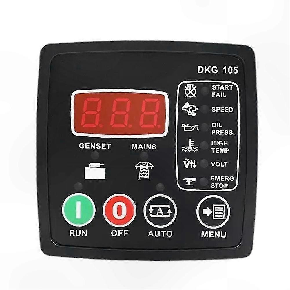 Engine Management Panel with Auto Start Stop Control for Gasoline Generators DKG105 Functionality