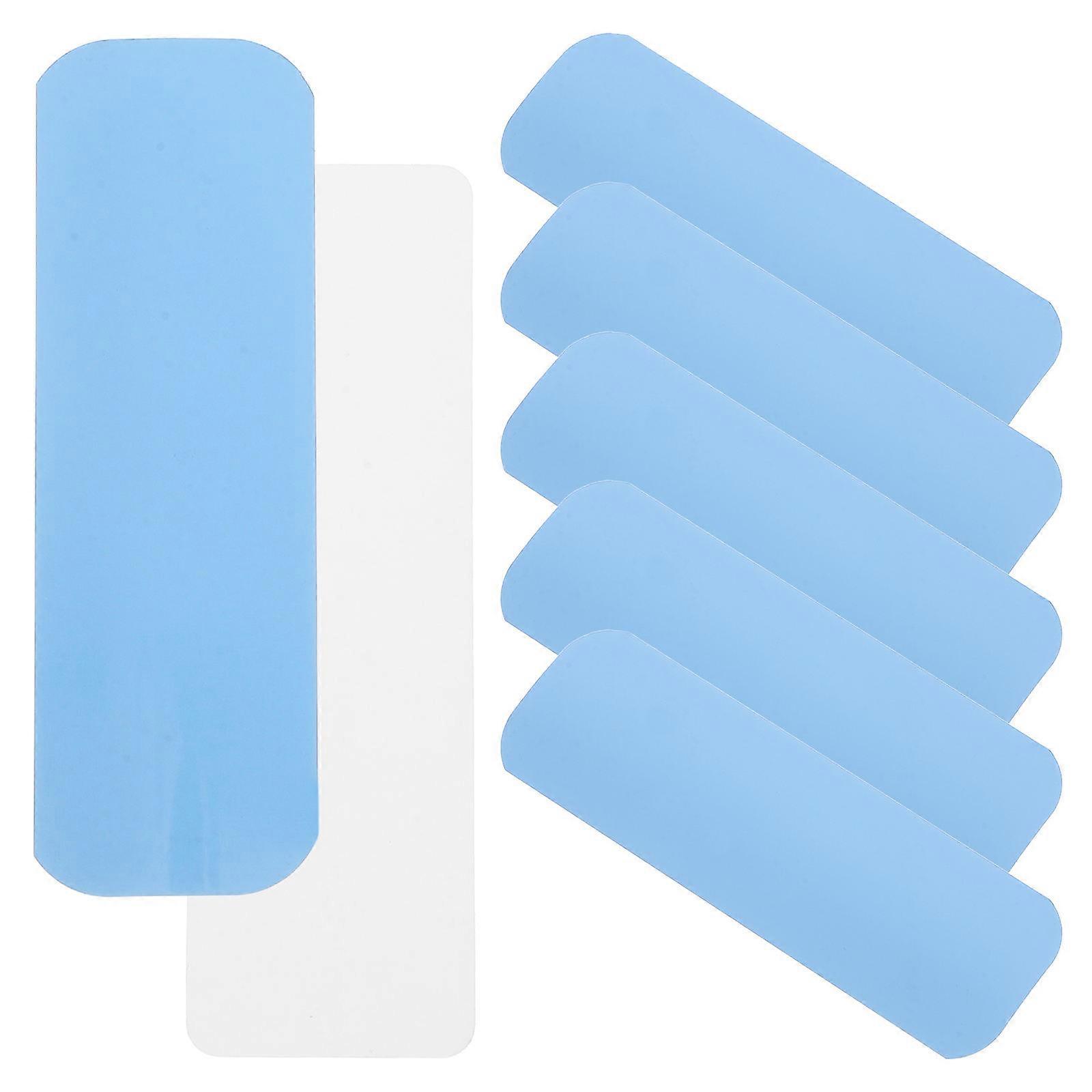 Self-Adhesive Blue Horizontal Blind Repair Tabs 6Pcs for Window Blinds