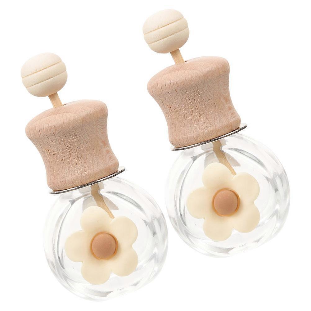 Car Fragrance Diffuser Bottle for Aromatherapy Use 10Pcs with Vent Clip