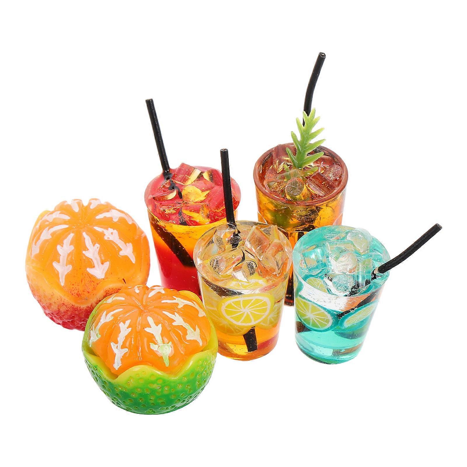 Car Interior Dashboard Decorations Ornaments for Car Accessories 5Sets