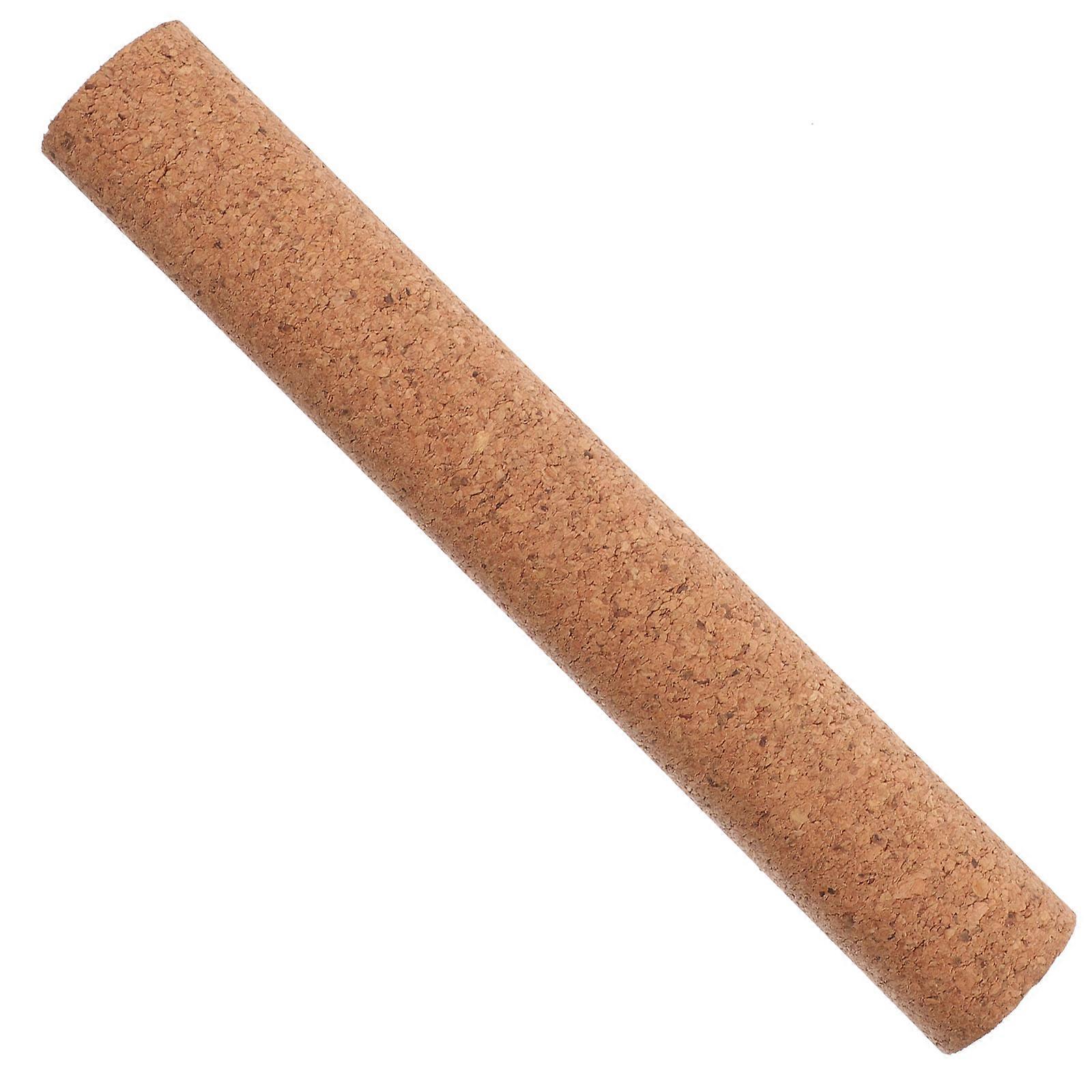 Reptile Climbing Pole Wood Perching Stand for Indoor Use Light Brown 30.5x4.4cm Exercise Toy 1Pcs
