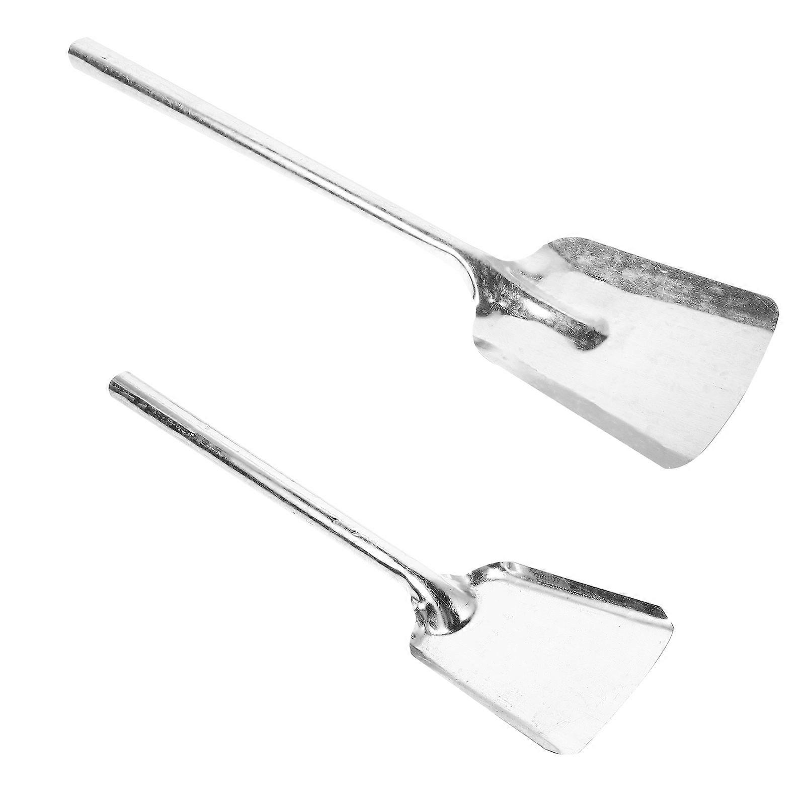 Thickened Metal Coal Ash Removal Fireplace Tool For Home Use 40.50X9.00X5.00Cm 2Pcs Integrated Design Efficient Cleaning