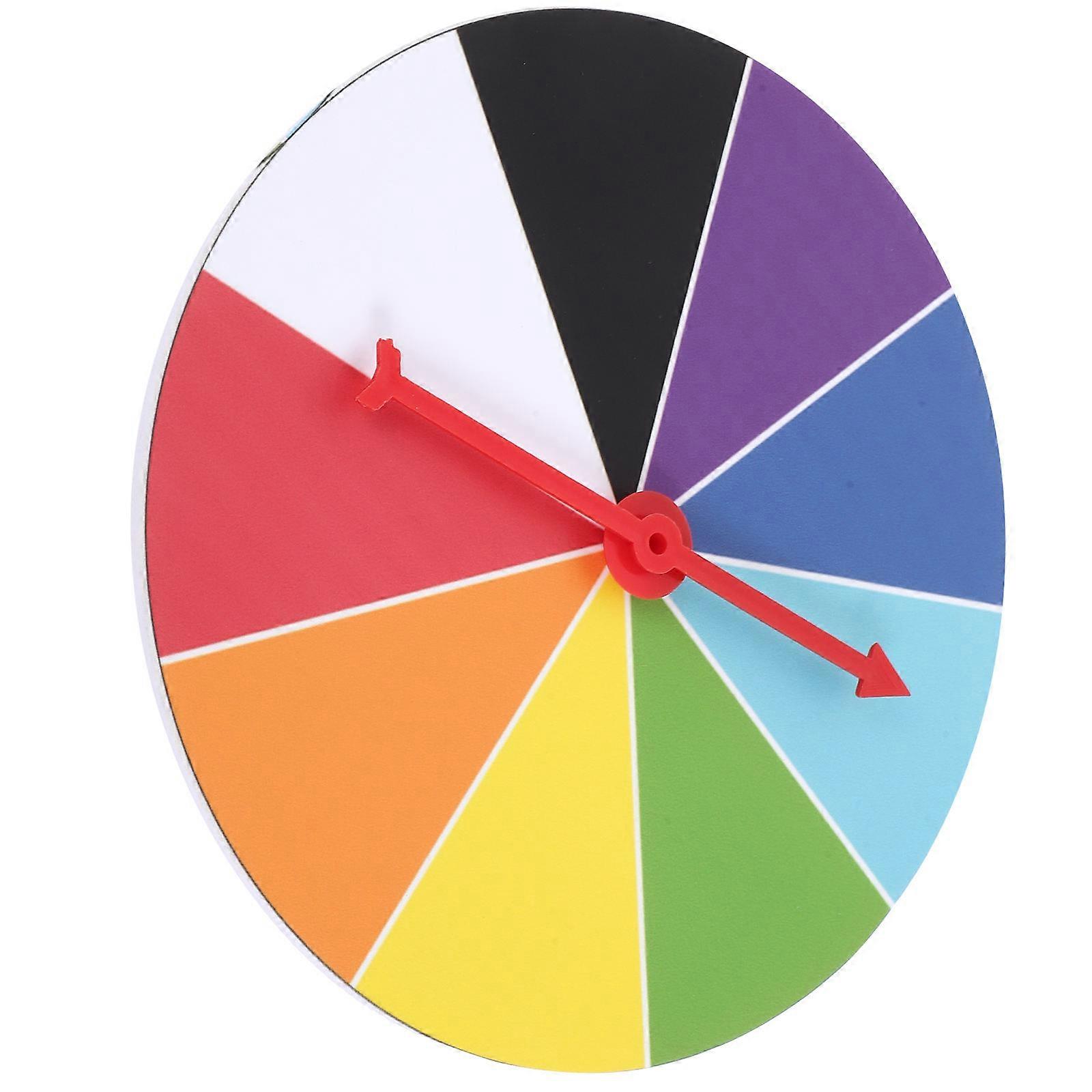 Wheel Of Fortune Game Machine Turnplate For Holidays Small And Lightweight 1 Set