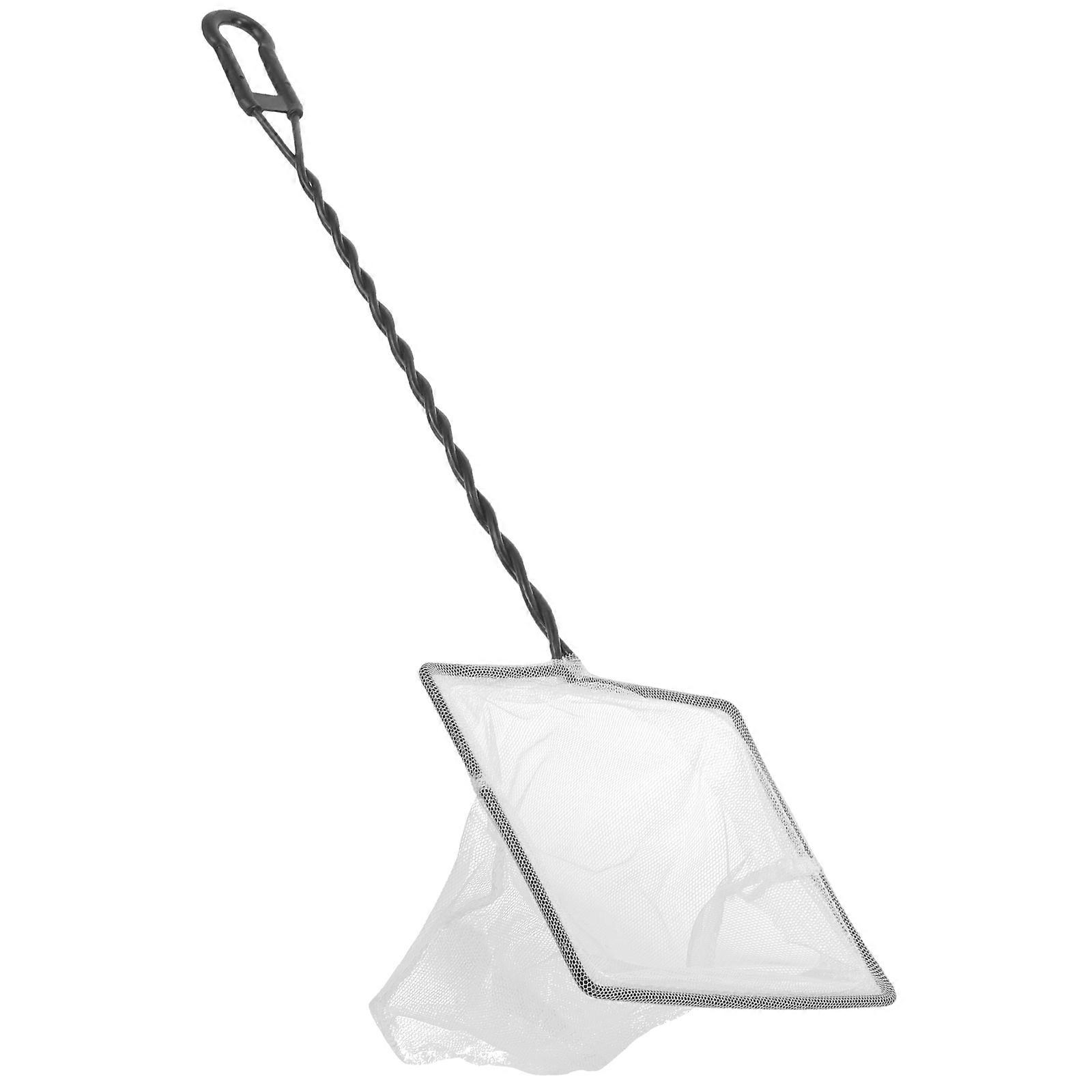 Aquarium Fishing Net Tool For Debris Removal 5Pcs Fine Mesh Net Ideal For Catching Fish Like Carp And Guppies In 49X14X0.5Cm Size