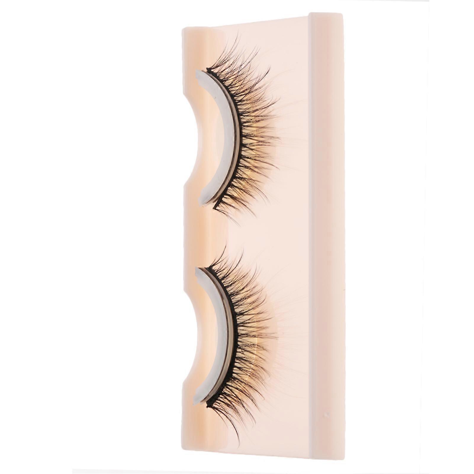 3D Self Adhesive Eyelashes Extension 09# Soft Synthetic 0.8-1.1cm