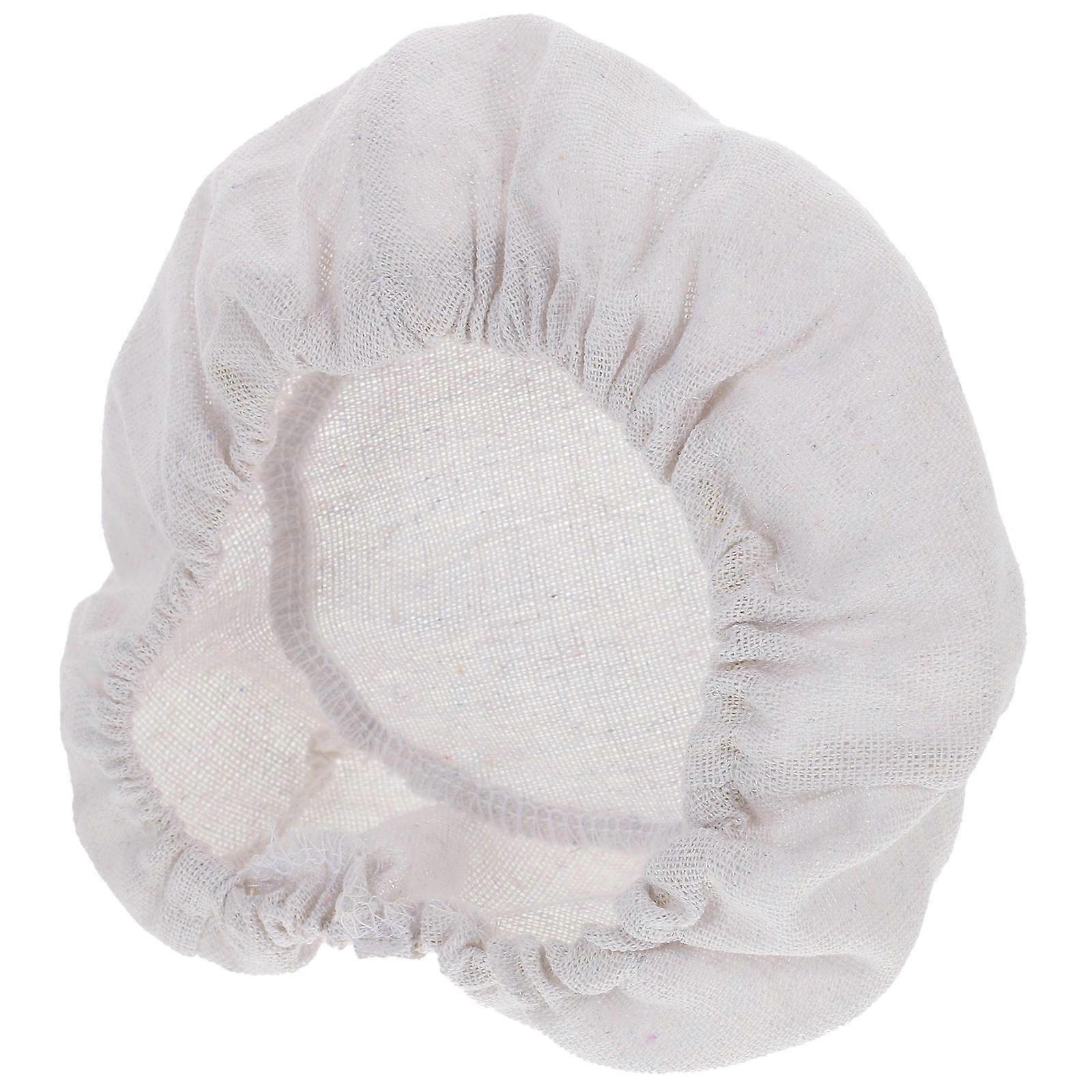 Jar Lid Cloth Cover for Storage Jar Fermentation Beige Material
