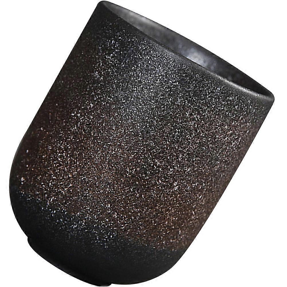 Office Accessory Black Multi-Function Coffee Cup Household Water Cup 4Pcs