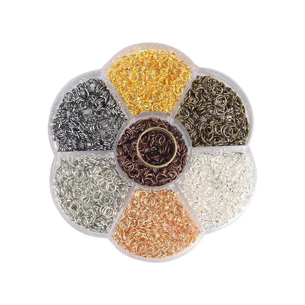 Charm Pendant Open Rings for Jewelry Making 460Pcs Assorted