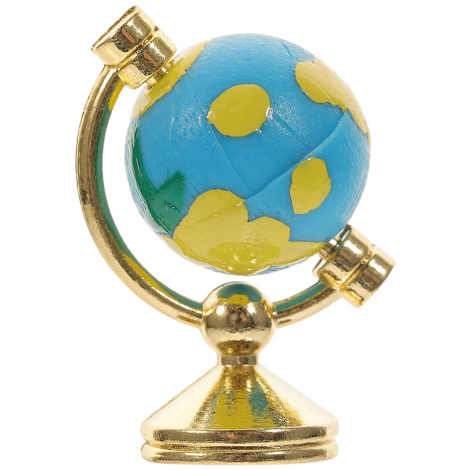 Decorative Mini Globe For Hobbyists Indoor Use And Micro House Decor 2Pcs