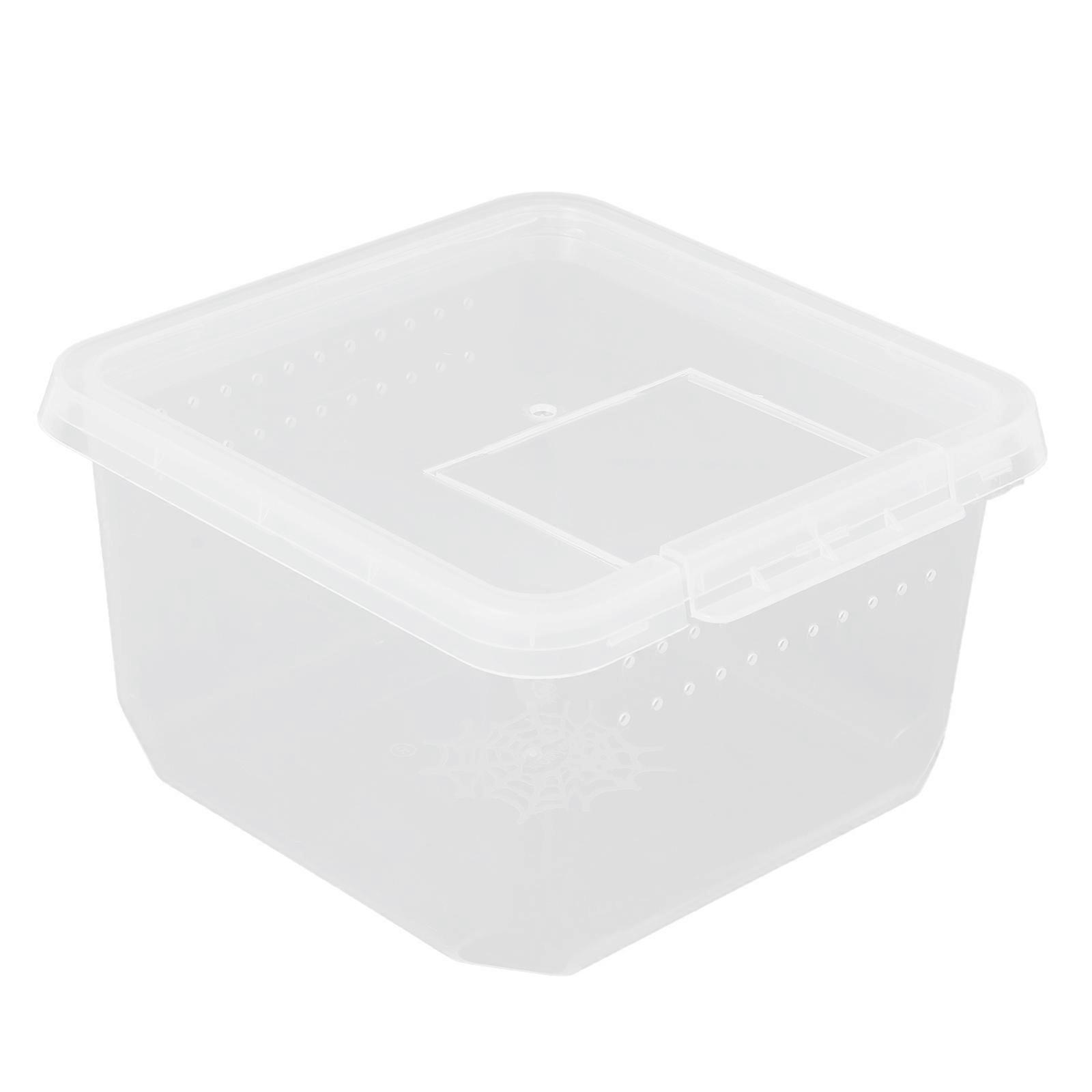 Reptile Breeding Box for Spider Carrier Mini Feeding Box Insect Tank