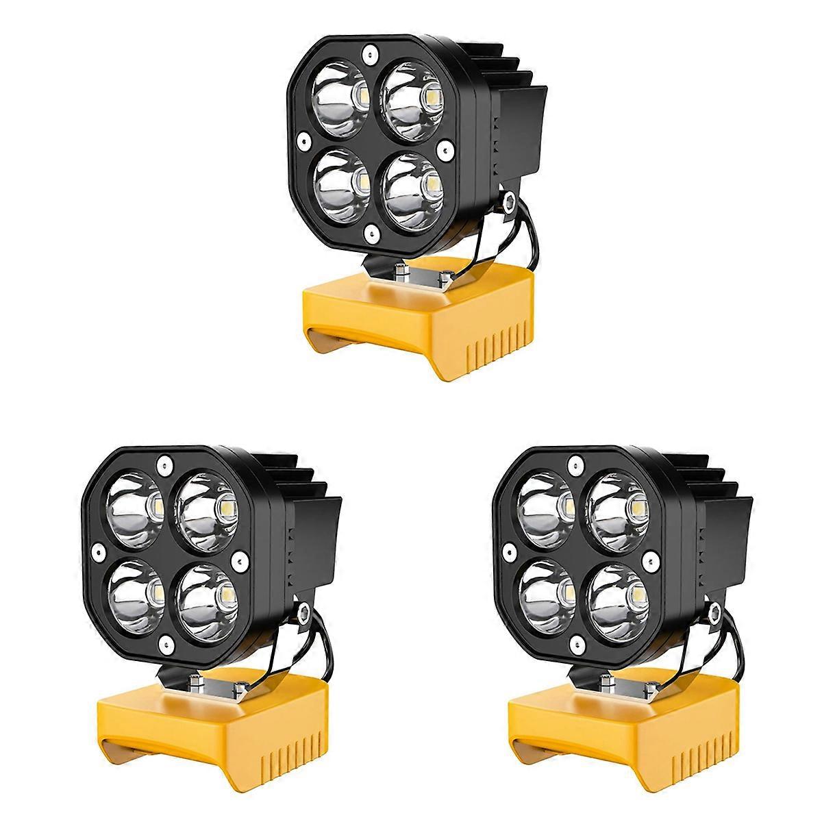 LED Work Light for 20V Battery,40W 6000LM Flashlight