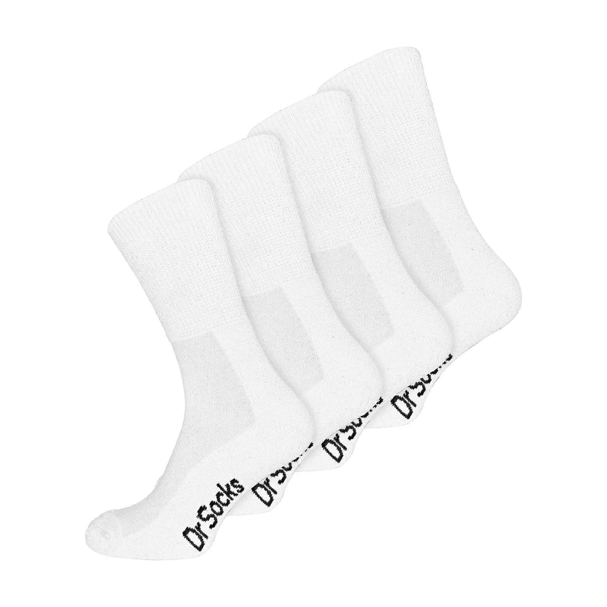 Dr.Socks - 4 Pairs Mens Bamboo Diabetic Socks
