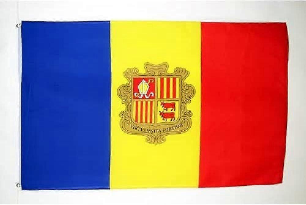Andorra Flag QI 0242