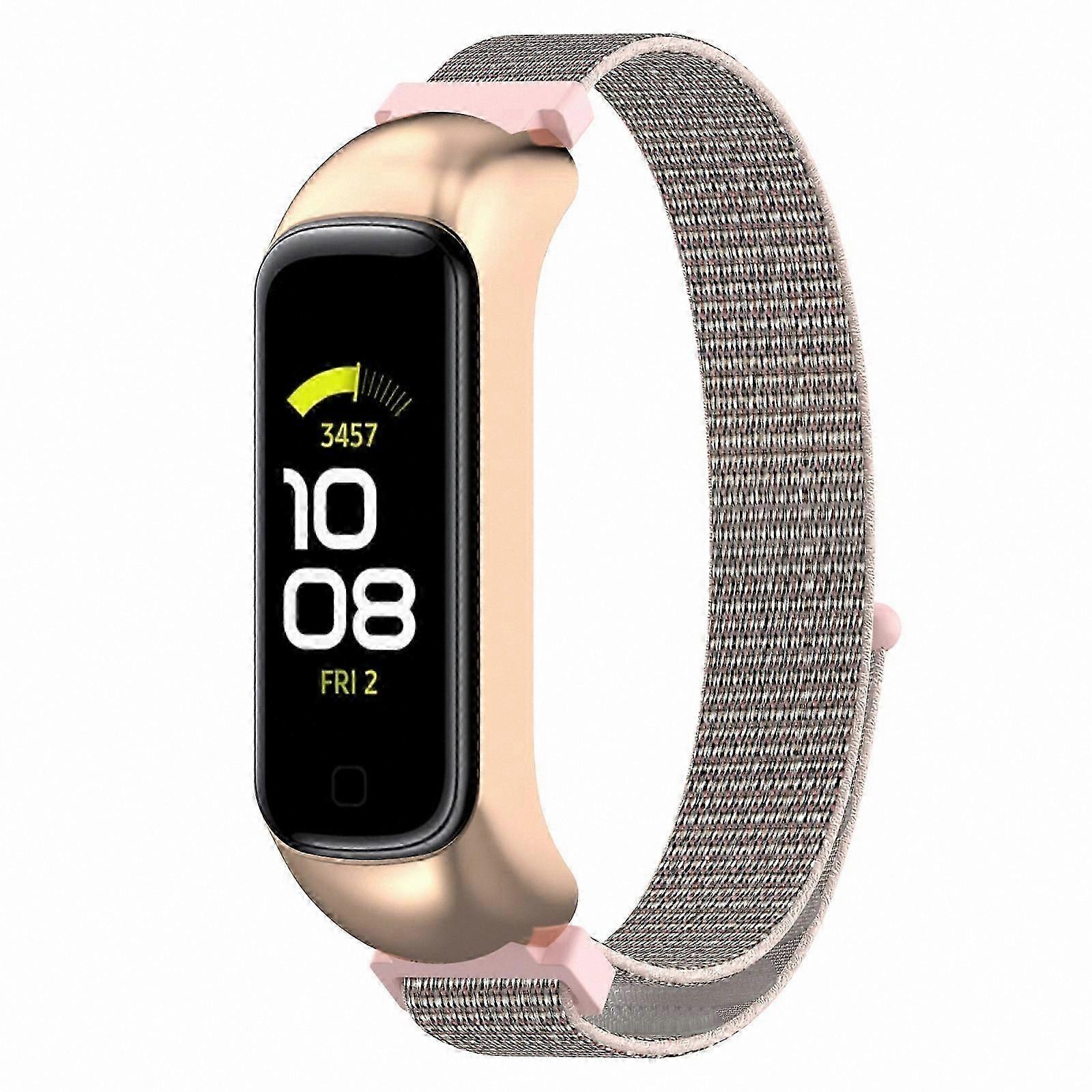 Nylon Loop Watch Band for Fitness Tracker SM-R220, Adjustable Strap for Sports and Daily Use