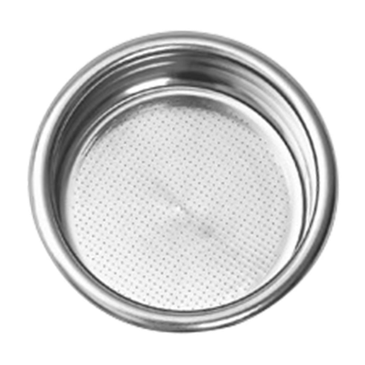 58,5 mm espressofilter rustfri pulvertank præcisionspulverskål, D