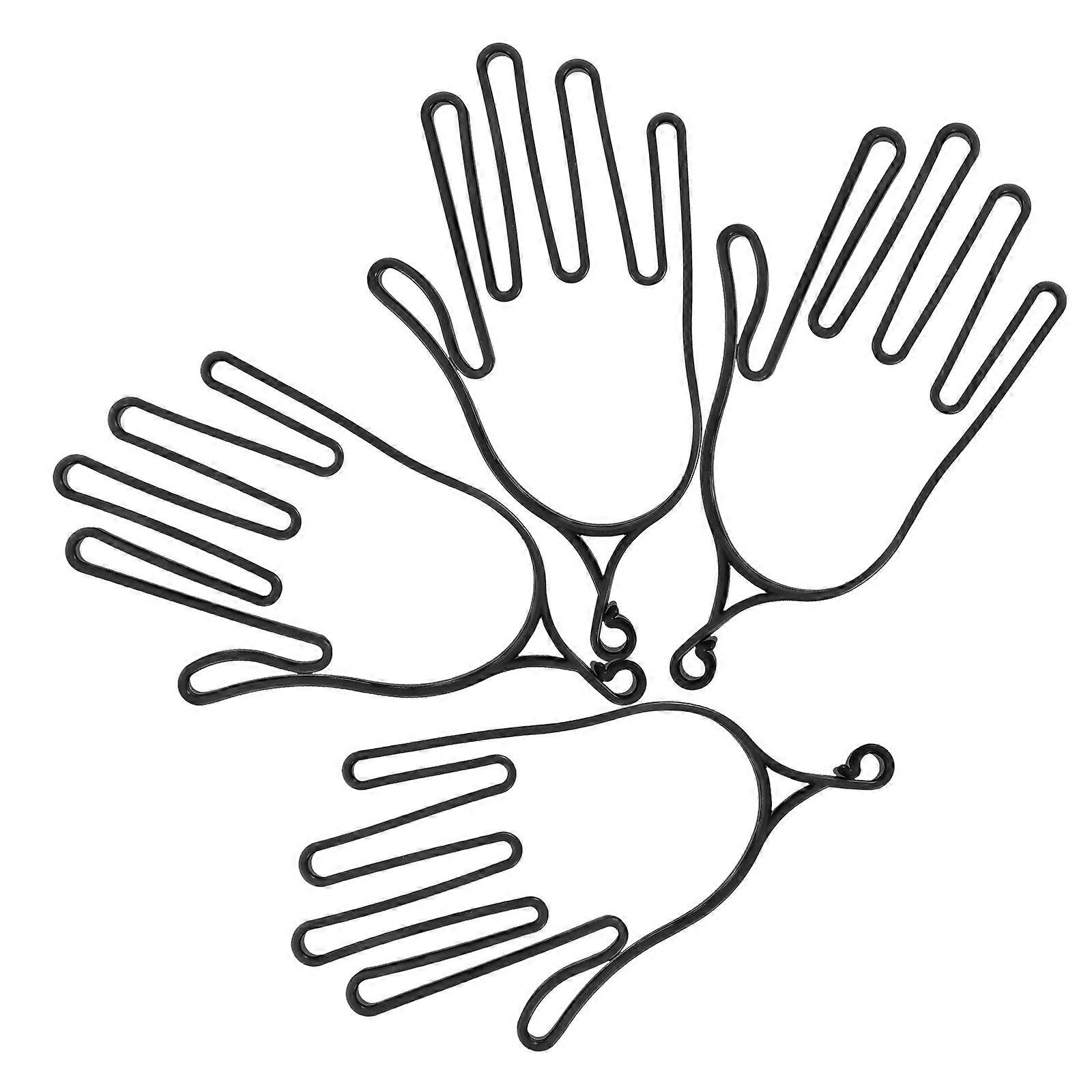 Golf Gloves Stretcher Rack for Maintaining Shape 4Pcs Space-Saving Display Rack