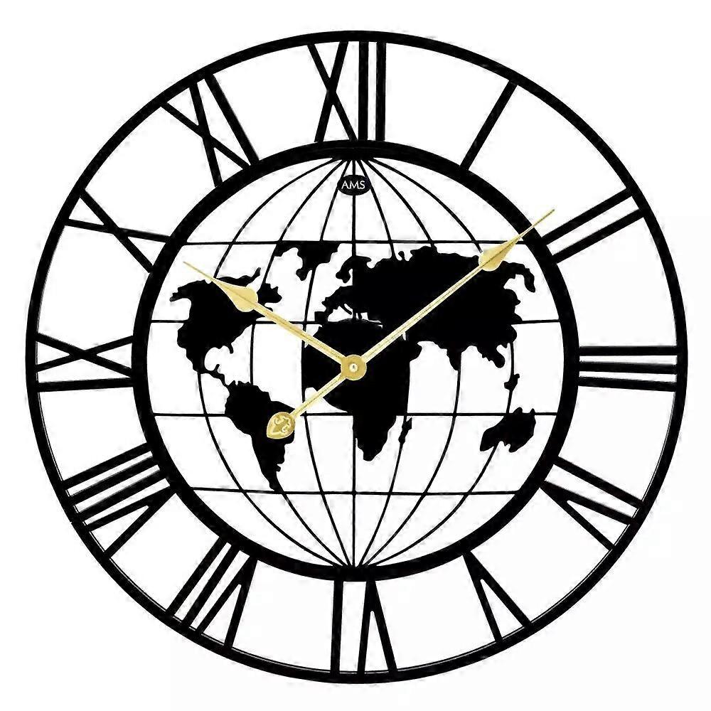 AMS - 9702 - Wall Clock - Quartz - 60cm