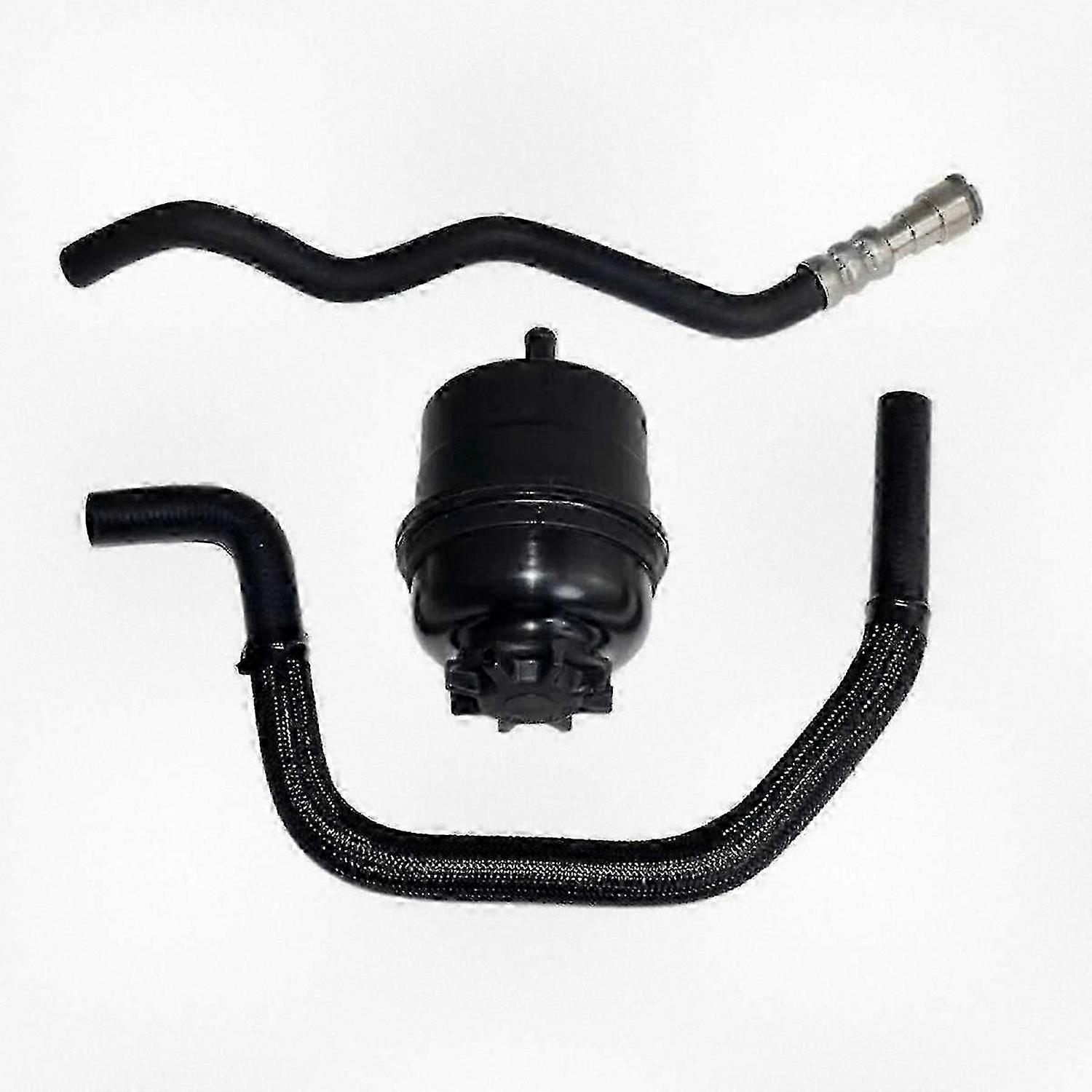 1Set Power Steering Hose and Fluid Reservoir Kit Compatible with Certain BMW Models E46 M52 M54