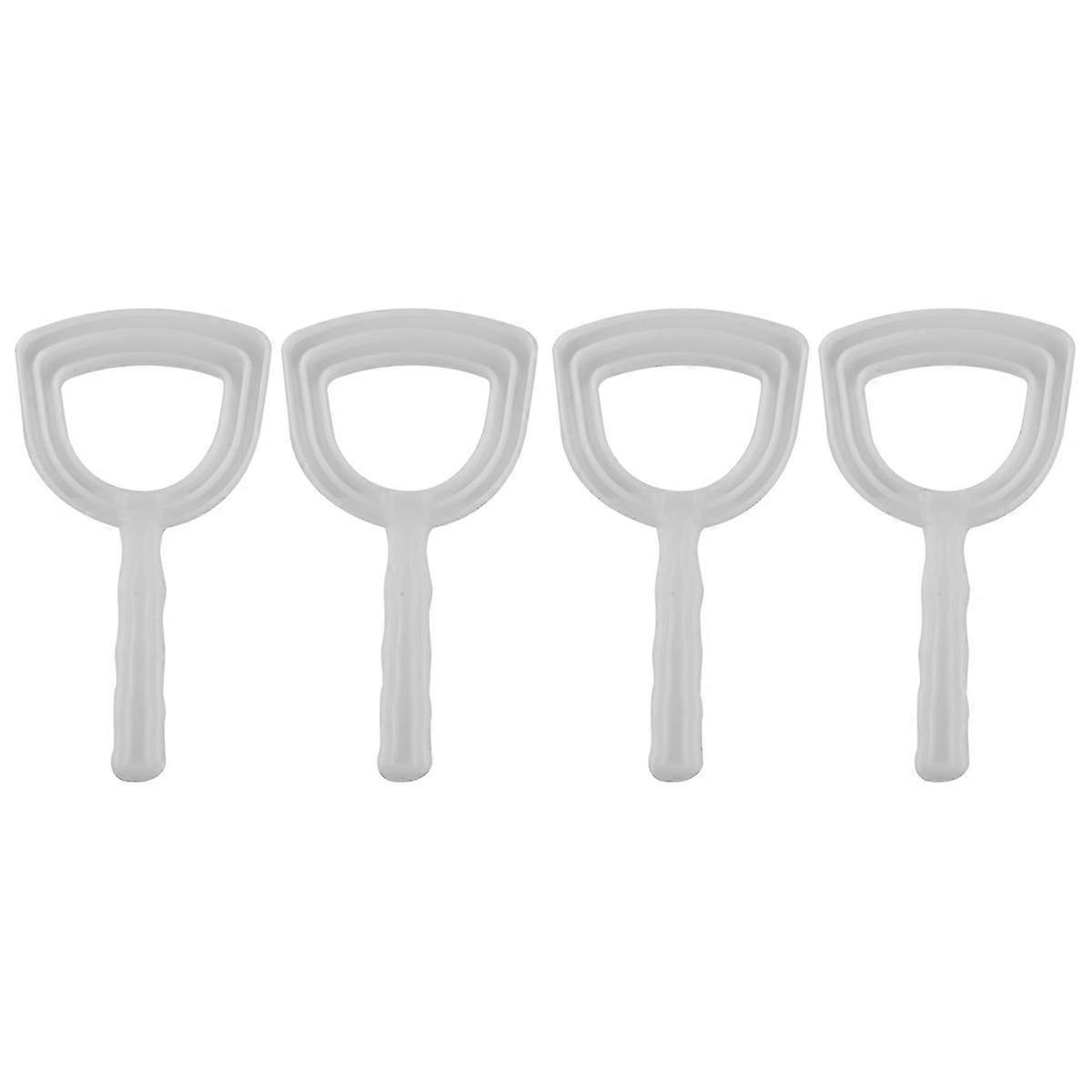 Meat Scraper Bone Dust Remover White Poly Square Scraper