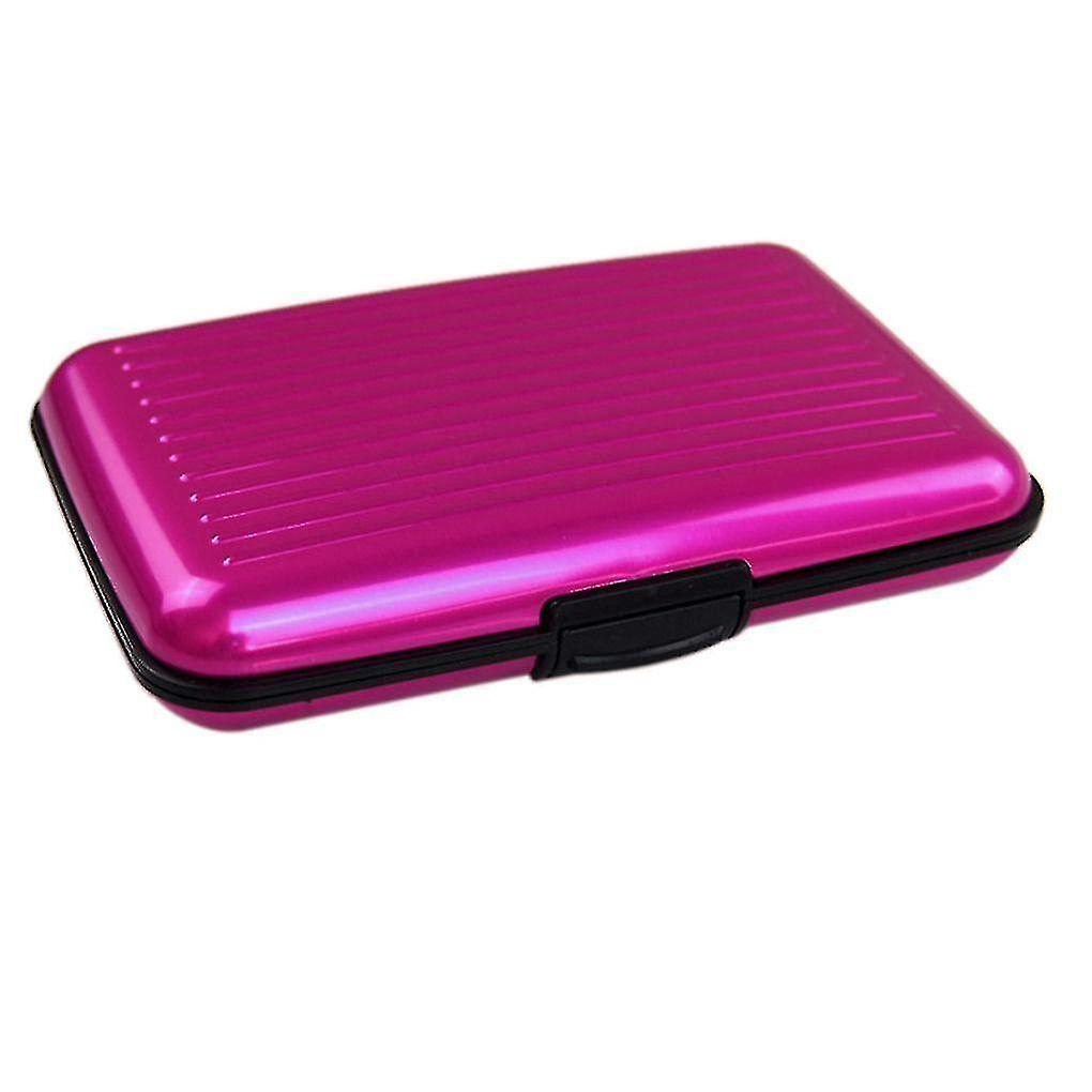 Business Card Cases Secure Card Holder-pink