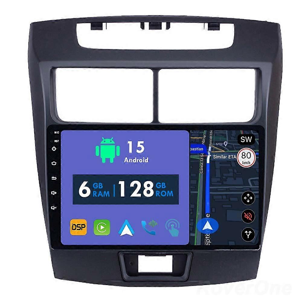 Car Radio 6G+128G CarPlay GPS Navigation Head Unit for Toyota Avanza 2010 - 2016 Android Auto Bluetooth Stereo Touch Screen