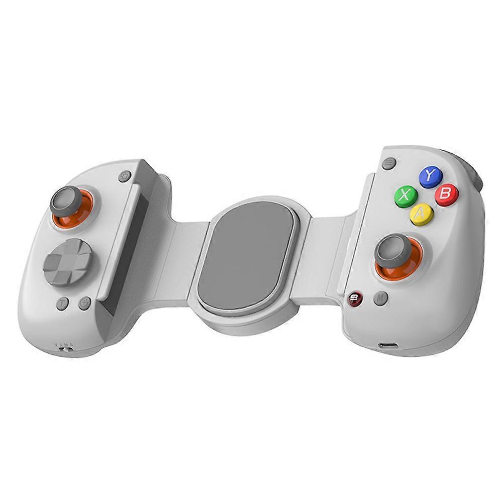 D8+Stretching Wireless Mobile Game Controller with Hall Trigger Supports Tablet for PC/Android/IOS Tablet Switch Grey