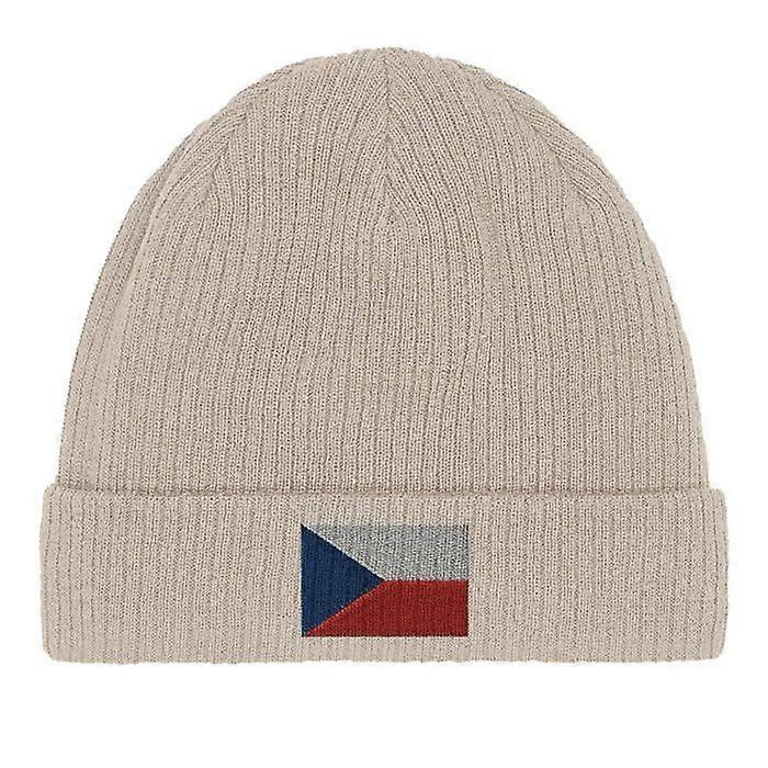 Czech Flag Bonnet in Beige