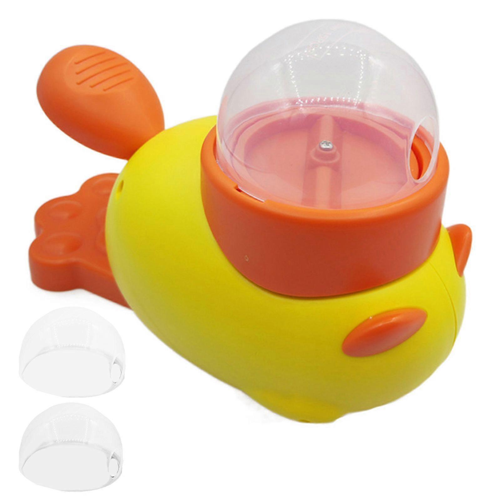 2-in-1 Interactive Dog Treat Dispensing Toy Duck/Cat Shaped Food Puzzle Slow Feeder Toy for Small Medium Dogs Promotes IQ Training