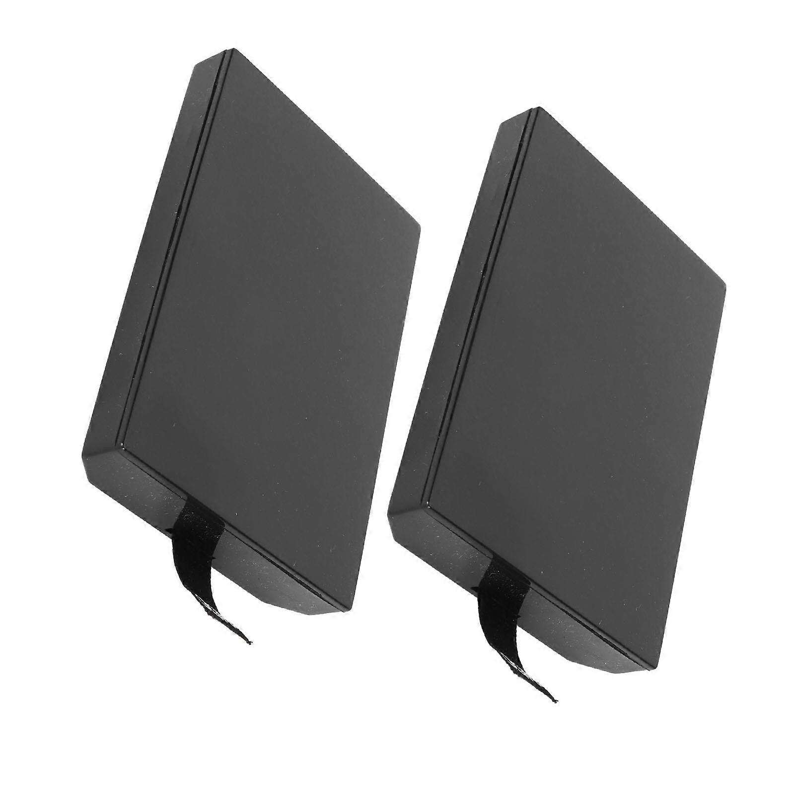 2Pcs Console Internal Hard Drive Enclosure for XBOX 360 Slim Replacement HDD Case Shell