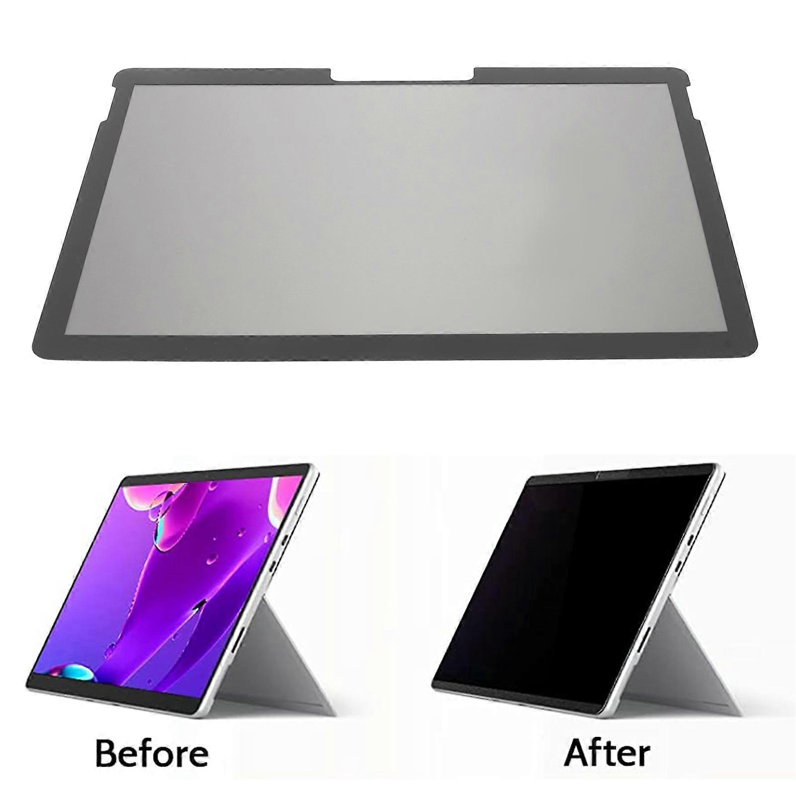 Laptop Screen Protector 10.5 Inch Magnetic Removable Blue Ray Blocking Private Screen for Surface Go 3 2 1