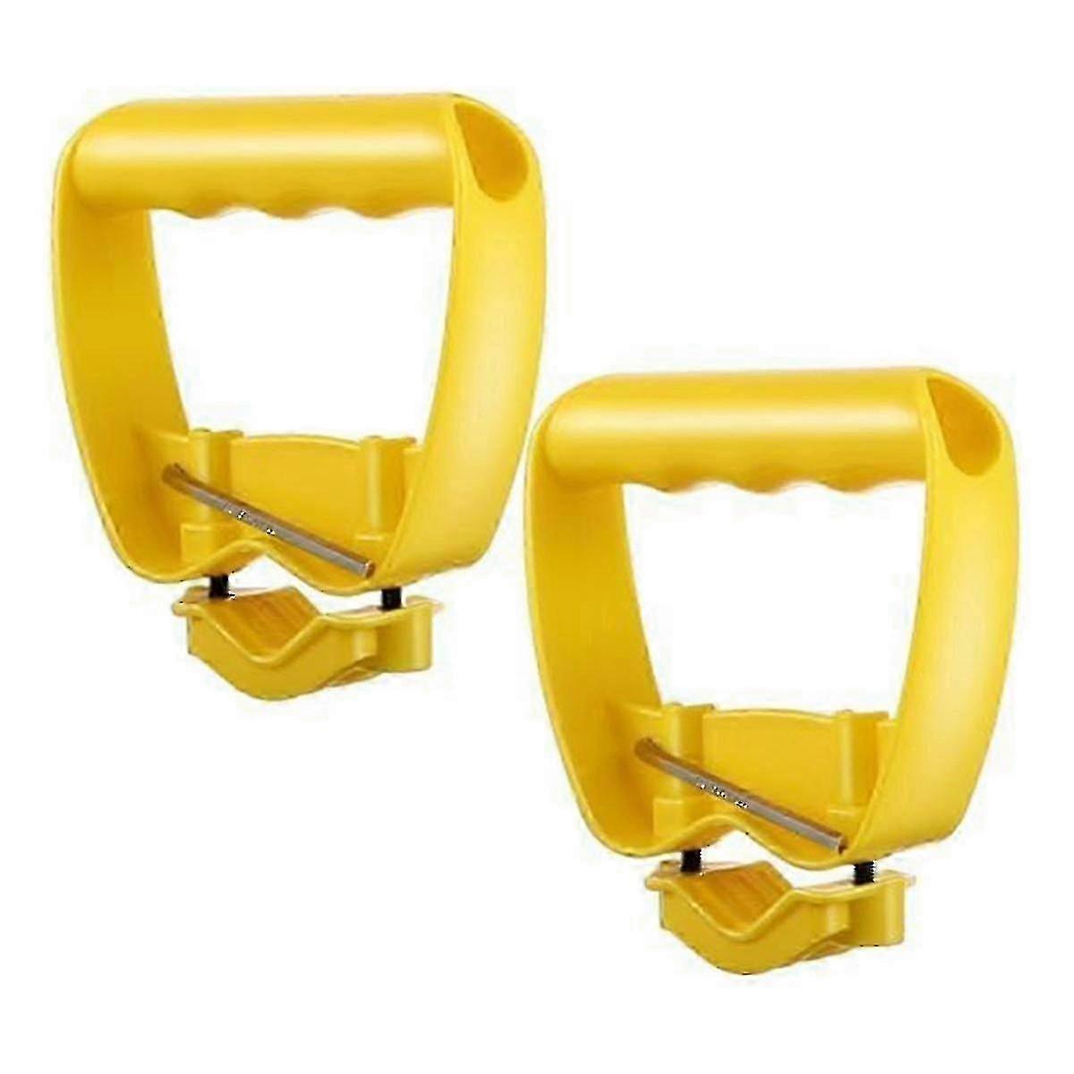 2 Pack Back Saving Tool, Labor Saving Ergonomic Shovel / Rake Handle hk