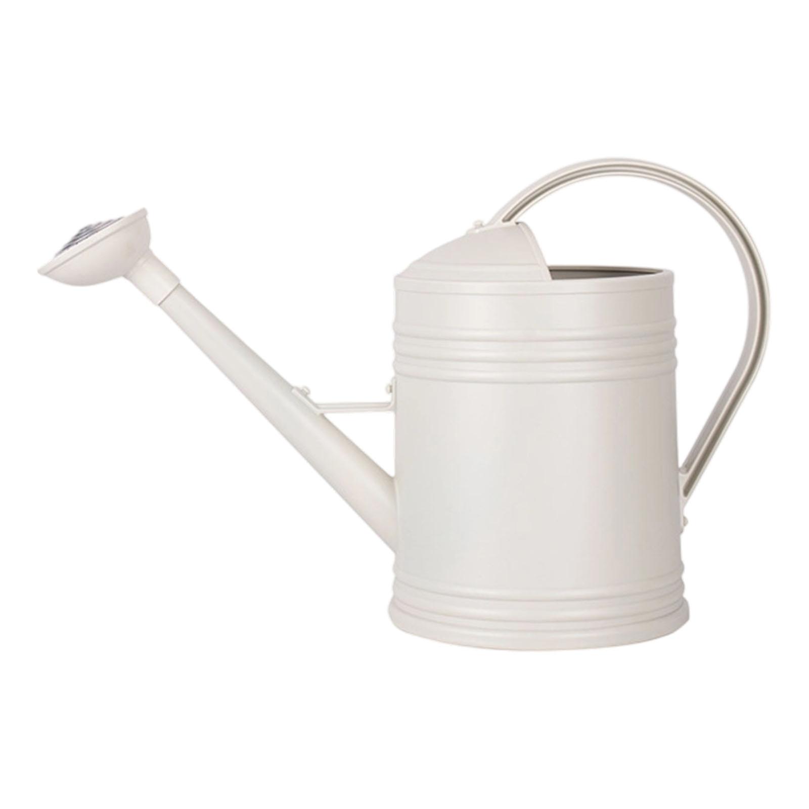 Watering Can 2L/4L Plastic Watering Can with Comfortable Handle Small Garden Watering Can Long Spout for Indoor Outdoor  White
