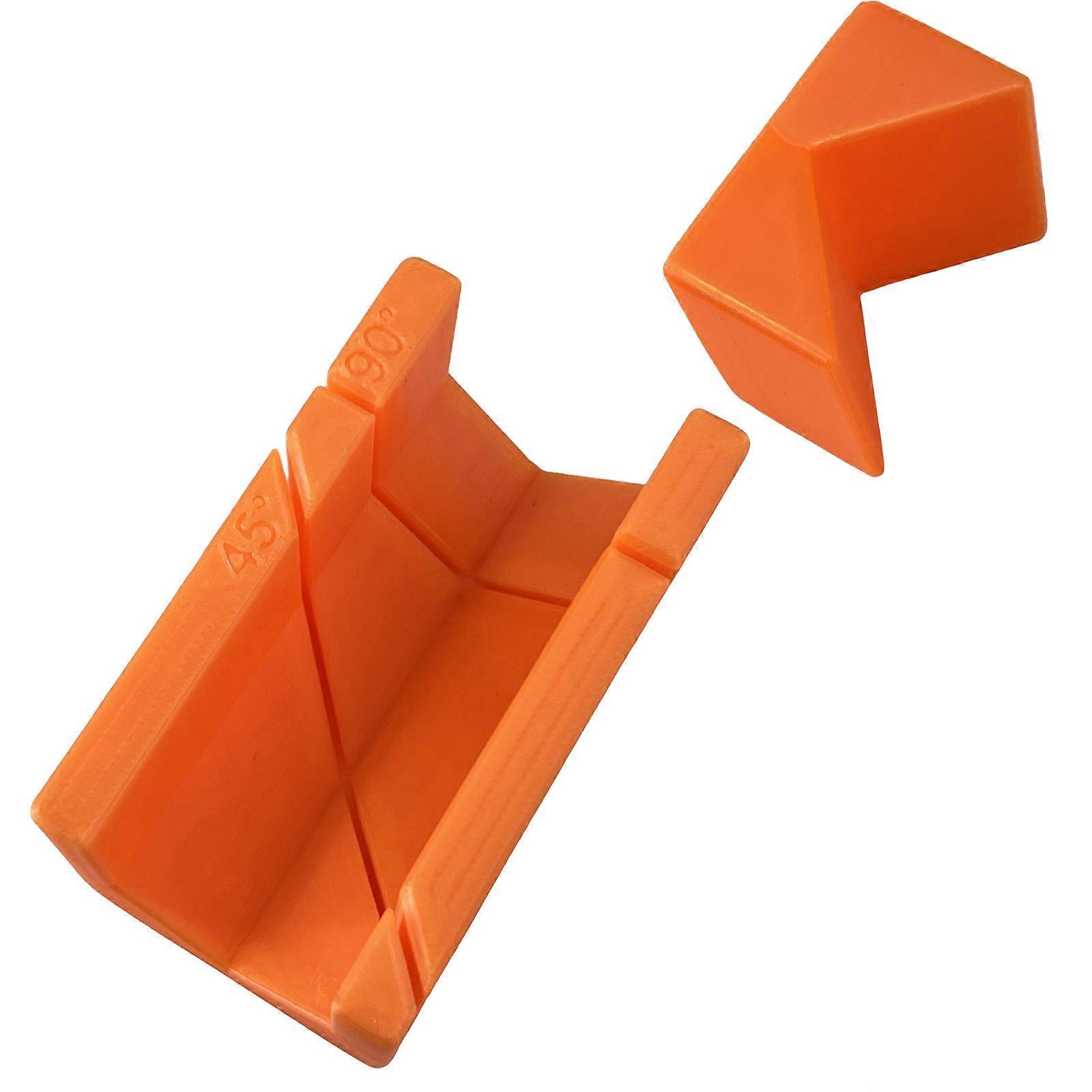 High Precise Adjustable Cutting Rails Tool for Home and Workshop Use with Multiple Angle Adjustment Woodworking Projects  orange color