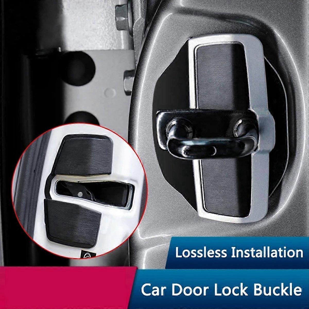 2Set Car Door Lock Stabilizer Buckle for Accord 