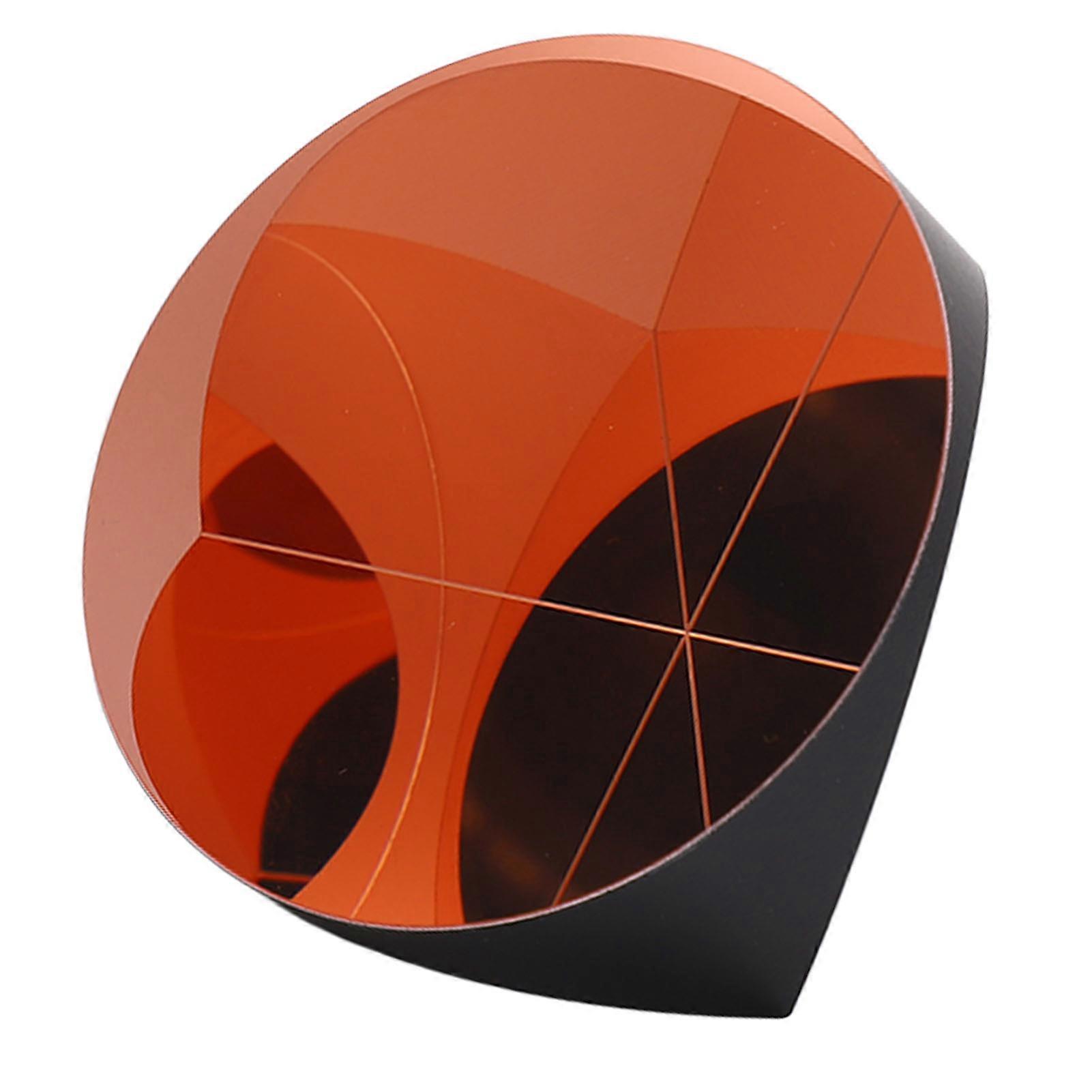 64mm Pyramidal Prism Optical Glass Lens Prism Copper Coated Conical Prism for Surveying and Mapping