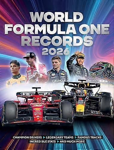 World Formula One Records 2026 by Bruce Jones Hardback Book