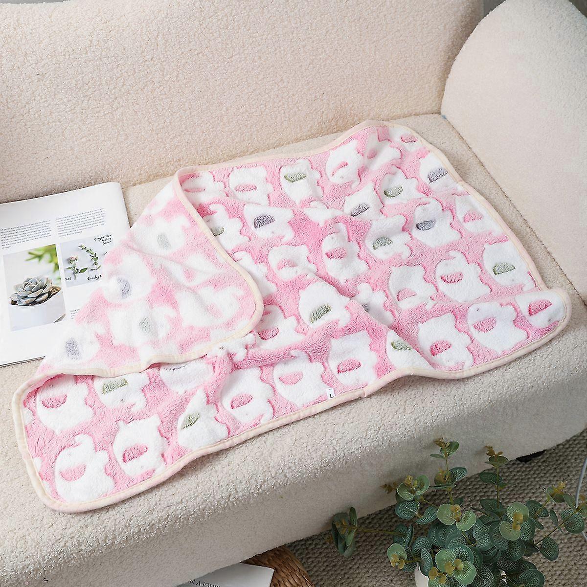 Ultra-soft Plush Blanket For Dog/cat 3 Pieces Elephant Small