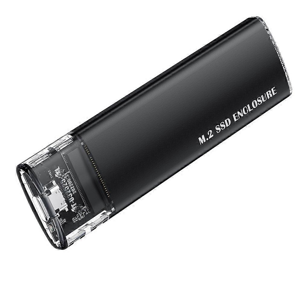 M.2 NVMe SATA SSD Enclosure M.2 Mobile Hard Drive Box Mobile Hard Drive Enclosure M.2 Hard Drive Box for 2242/2260/2280