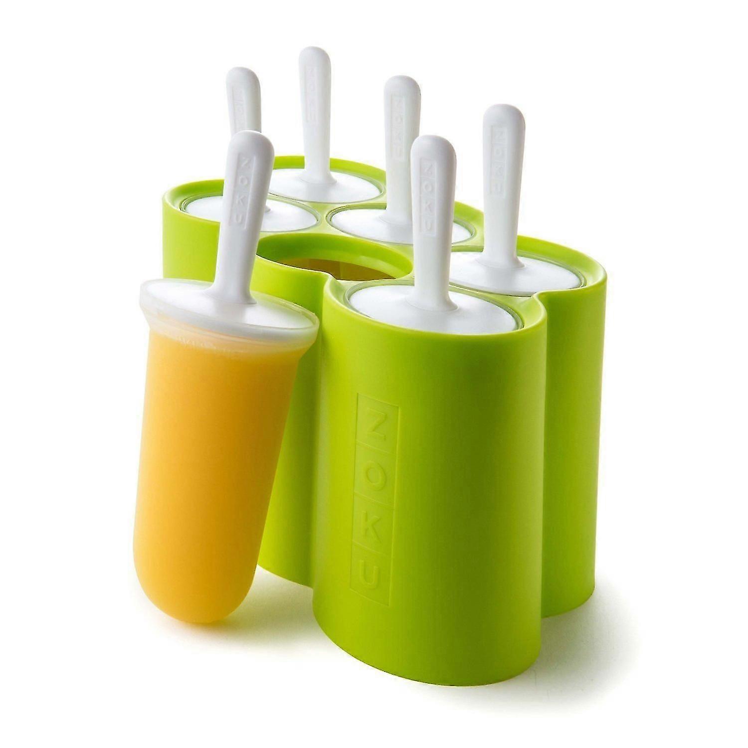 Ice Lolly mold - Classic pops - Set of 6 Ice pop moulds with drip guards