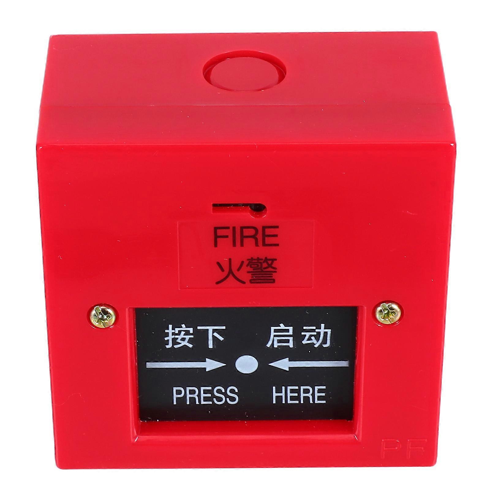 Fire Alarm Button Resettable Manual Call Point for Home Safety