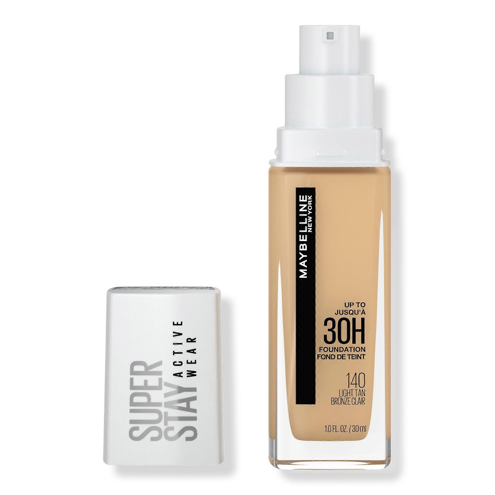 Maybelline Super Stay Full Coverage Foundation, Light Tan 140, 1 Oz