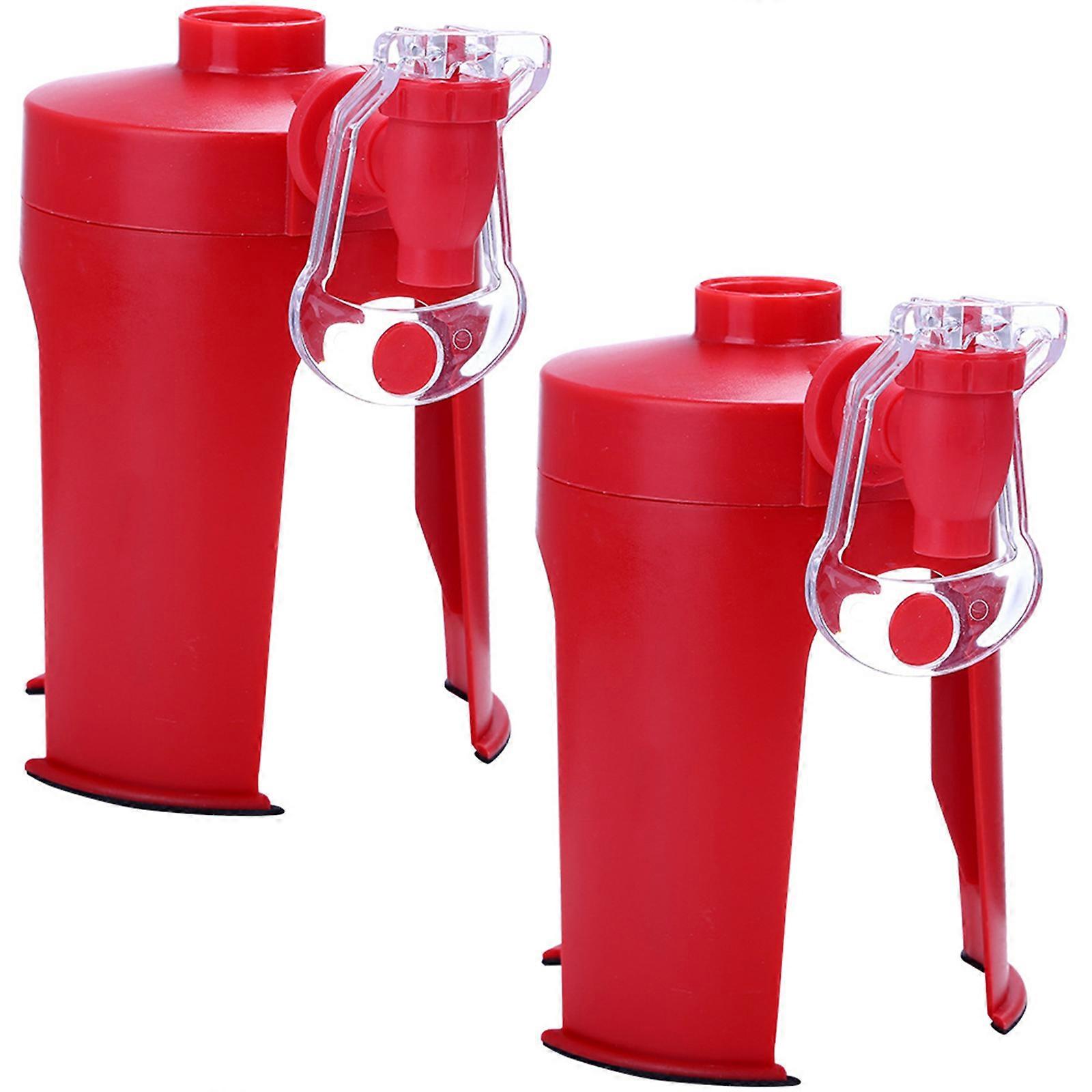 Multiple Bottle Consistent Drink Dispenser Strong Plastic Build With Detachable Cleaning Divisions Multicolor