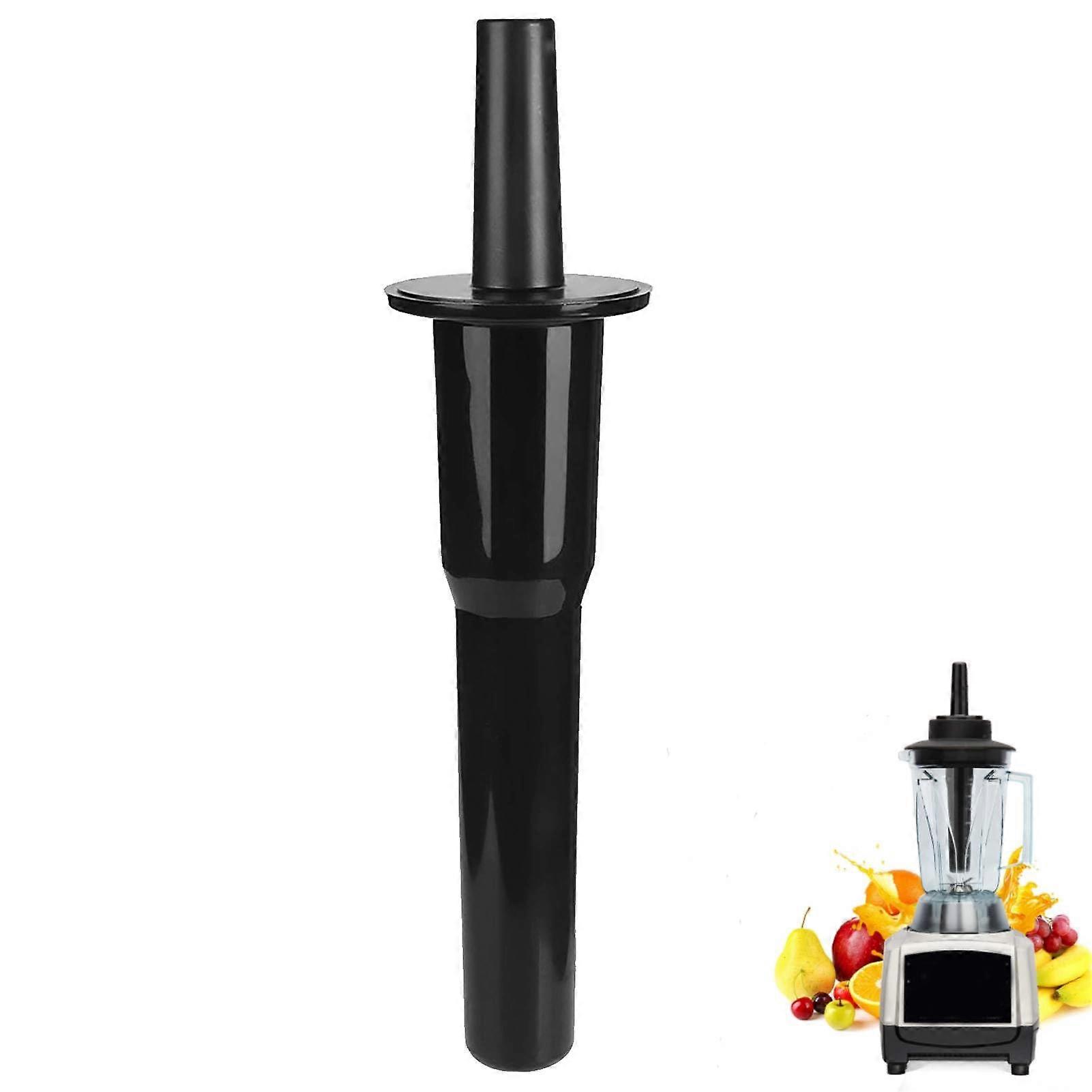 Tamper Tool Replacement Plunger Stick for Smoothie Mixer, Black Plastic Accelerator