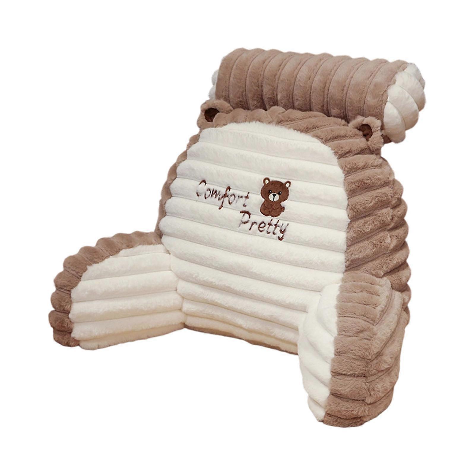 Machine Washable Decorative Pillow Cushion Ergonomic Backrest For Bed Sofa Armchair Multicolor