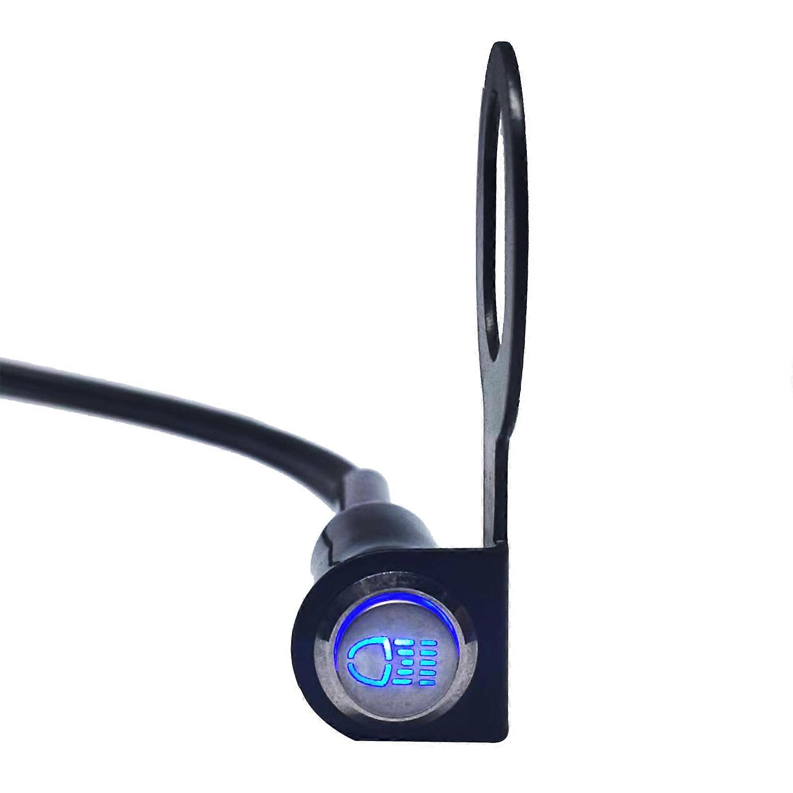 Ergonomic Weatherproof Adjustable Motorcycle Handlebar Switches Button For Enhanced Riding Experience Easy Installation Multicolor