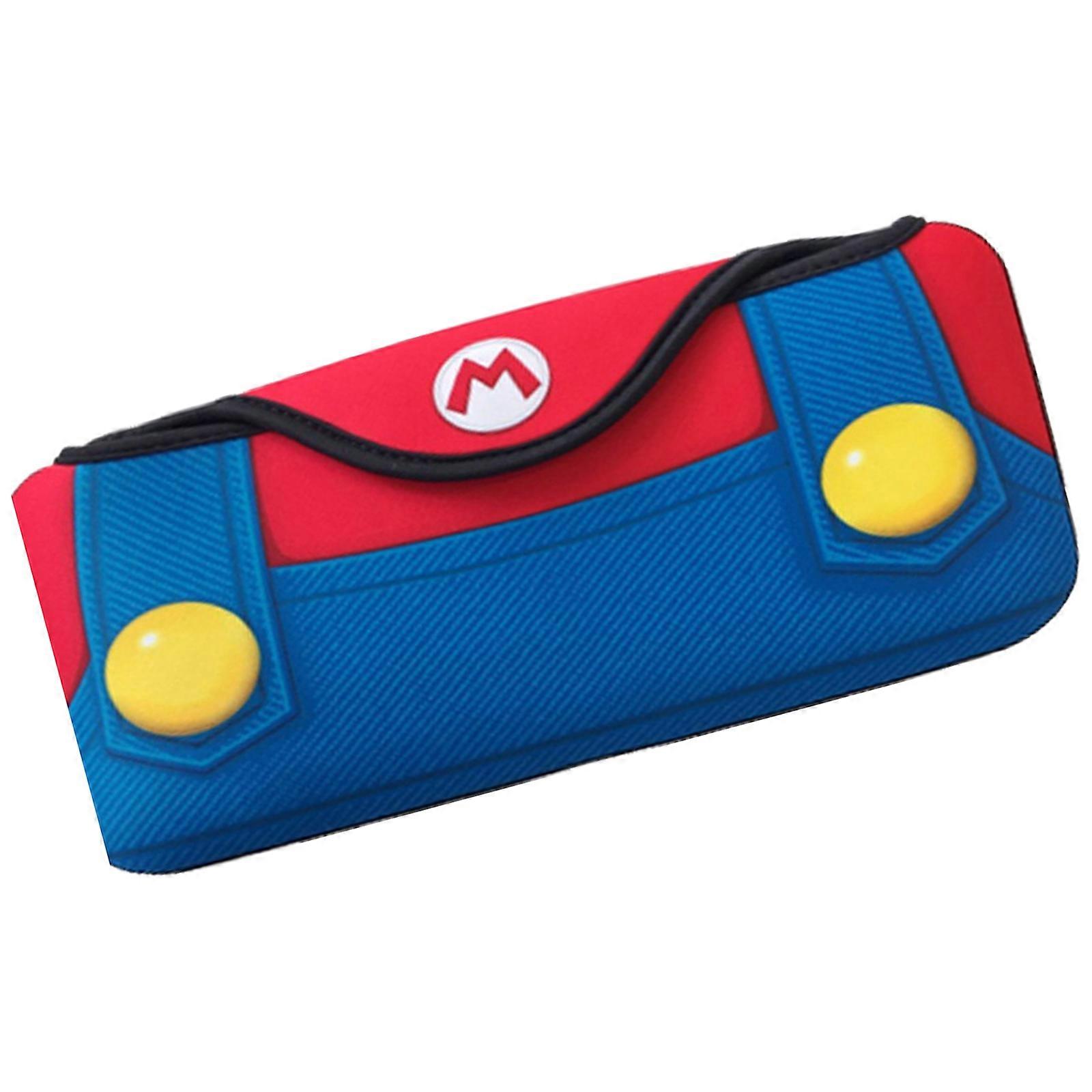 Storage Bag for NS Switcher Controllers Shell Cotton Protector,AntiSlip Texture,Prolongs Lifespans Gaming Accessory  Red