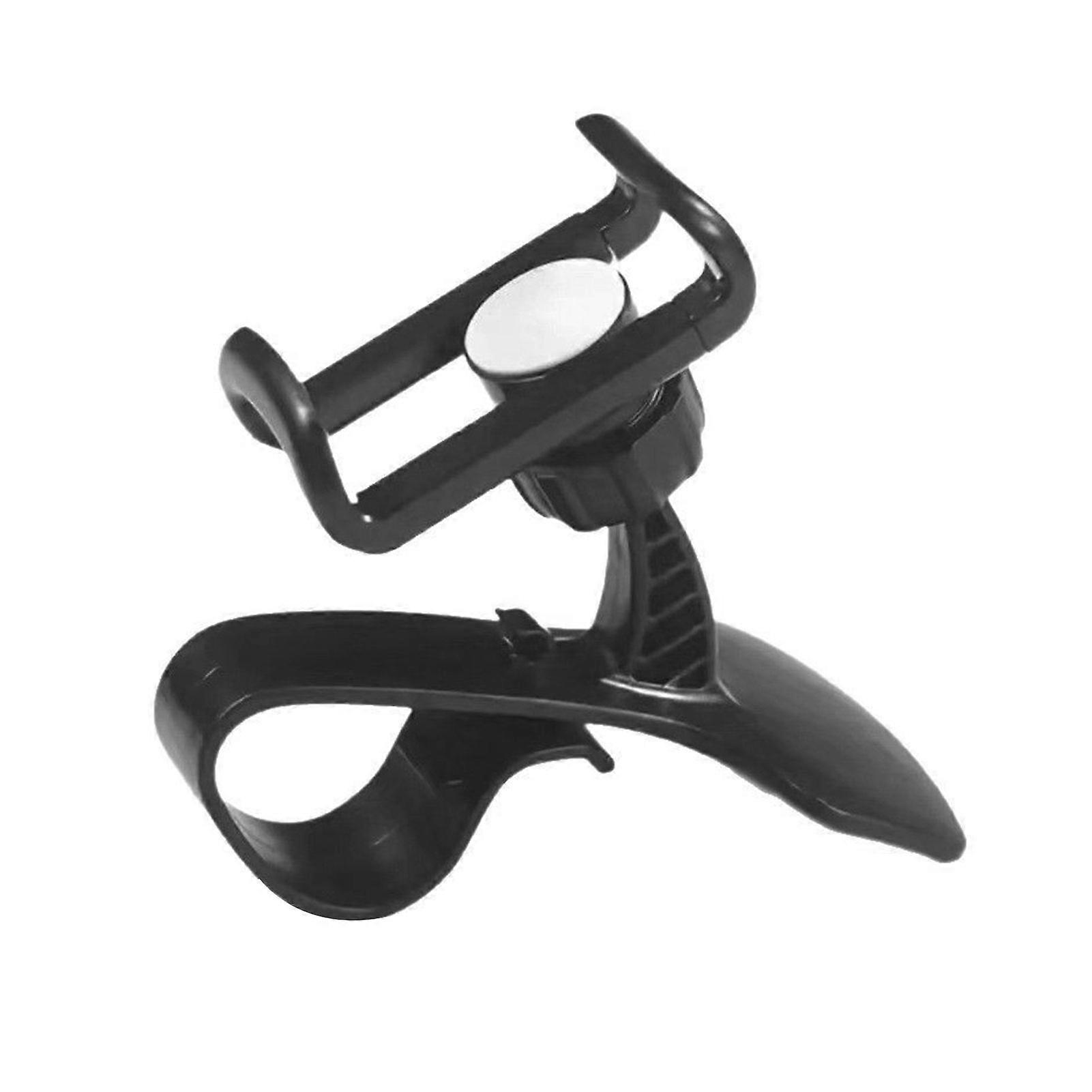 Mengxi Car Mobile Phone Stand Holder 360-degree Rotation Phone Mount GPS Navigation Bracket Universal Spherical Adjustment Clip-on Phone Mount