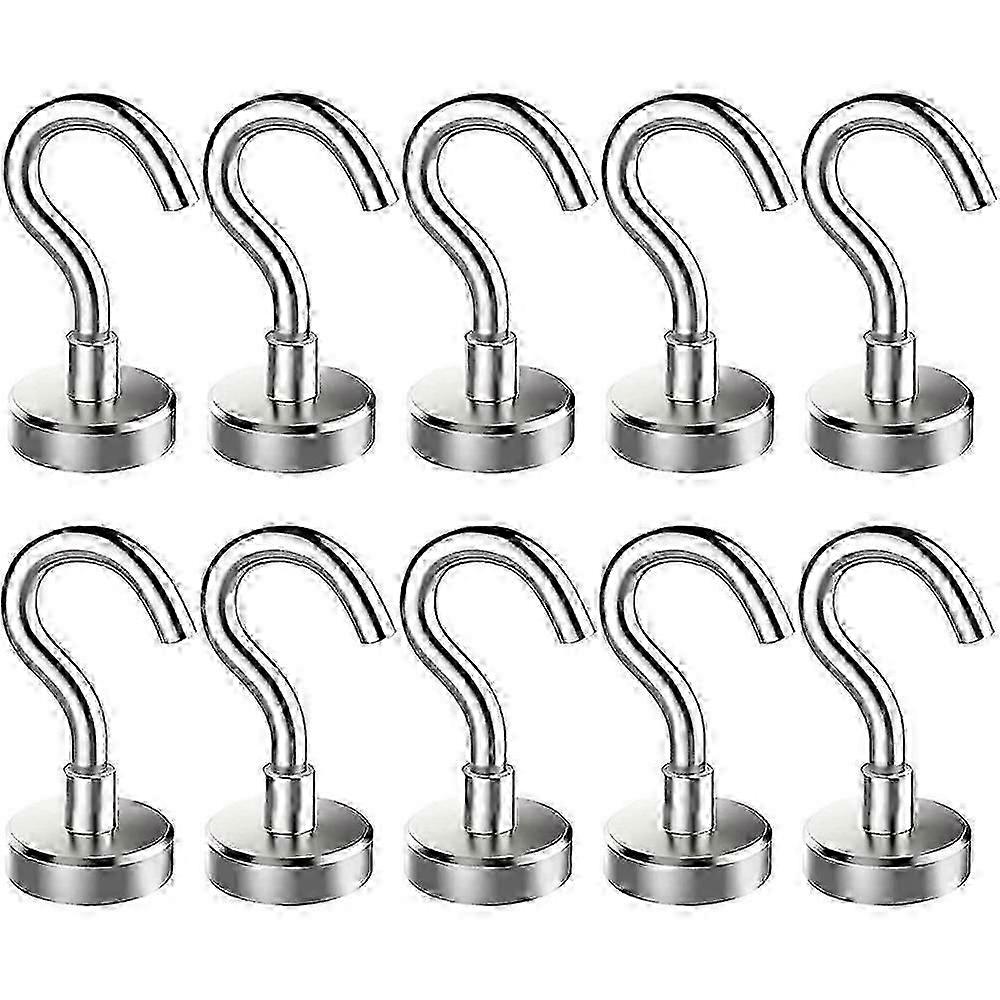 Ισχυρά μαγνητικά άγκιστρα νεοδυμίου - σετ 10 αγκίστρων για ευέλικτες λύσεις αποθήκευσης στο σπίτι