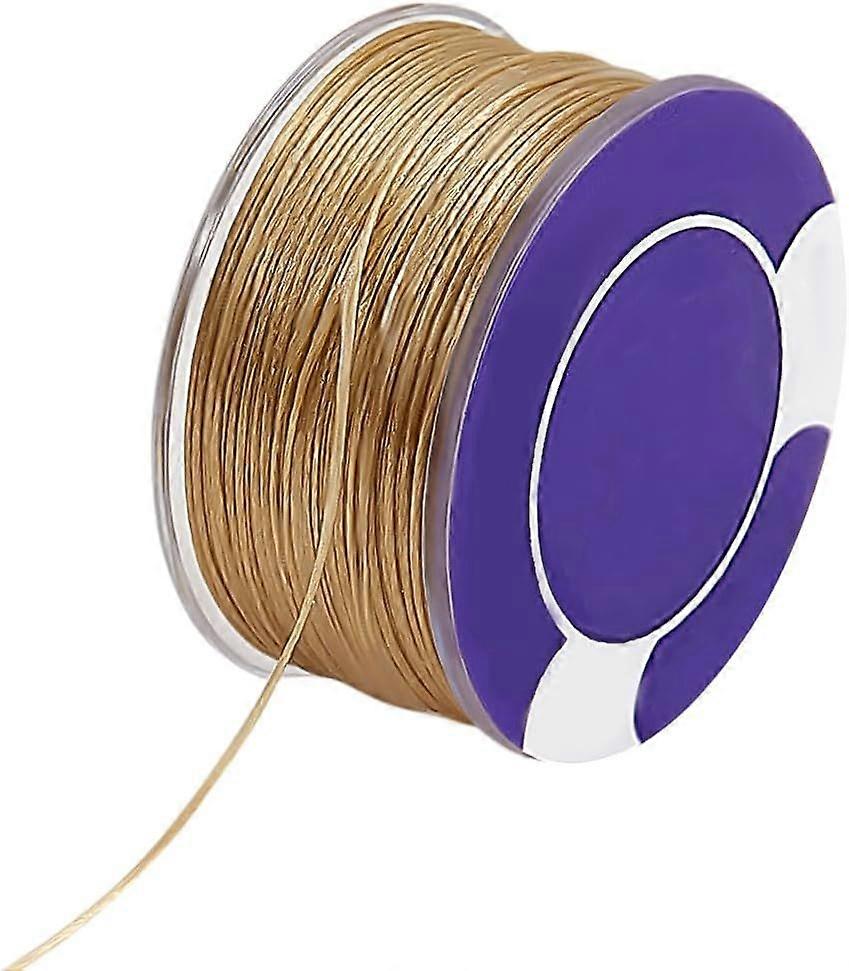 50 Yards 0.1mm Beading Thread Nylon String for Bracelets Seed Bead String Beading Cord Nylon Sewing Thread for Stitching Beading Bracelet Necklace Jew